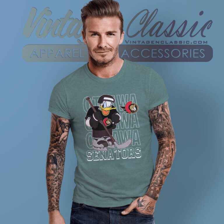Ottawa Senators Donald Duck Hockey Shirt T shirt Ottawa Senators Donald Duck Hockey Shirt T shirt