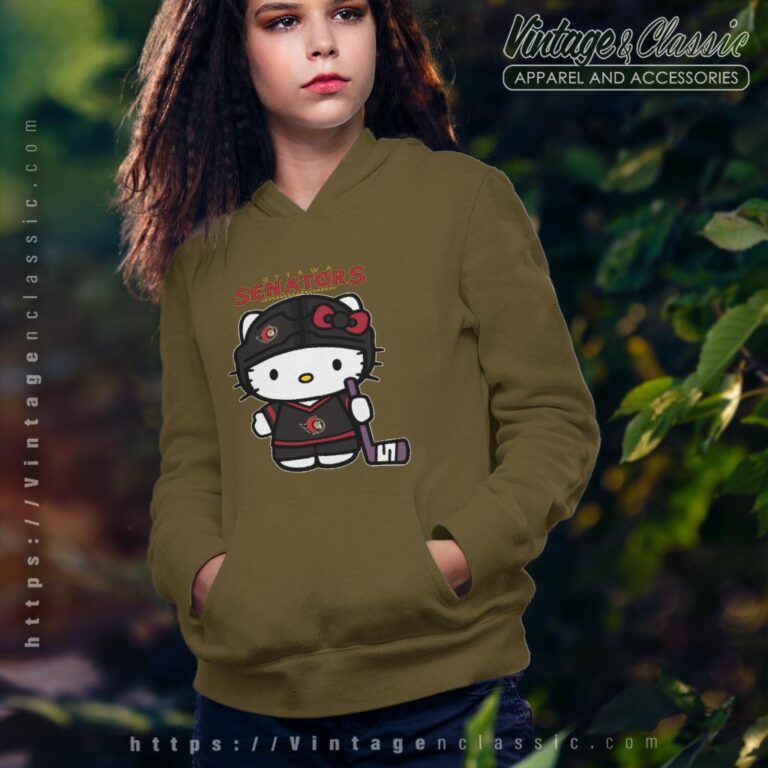 Ottawa Senators Hello Kitty Shirt Hoodie Ottawa Senators Hello Kitty Shirt Hoodie