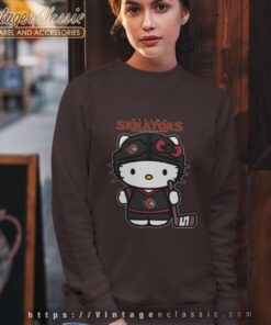 Ottawa Senators Hello Kitty Shirt Sweatshirt