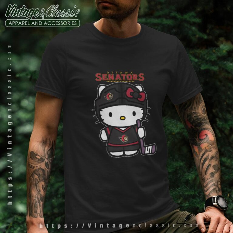 Ottawa Senators Hello Kitty Shirt T shirt Ottawa Senators Hello Kitty Shirt T shirt