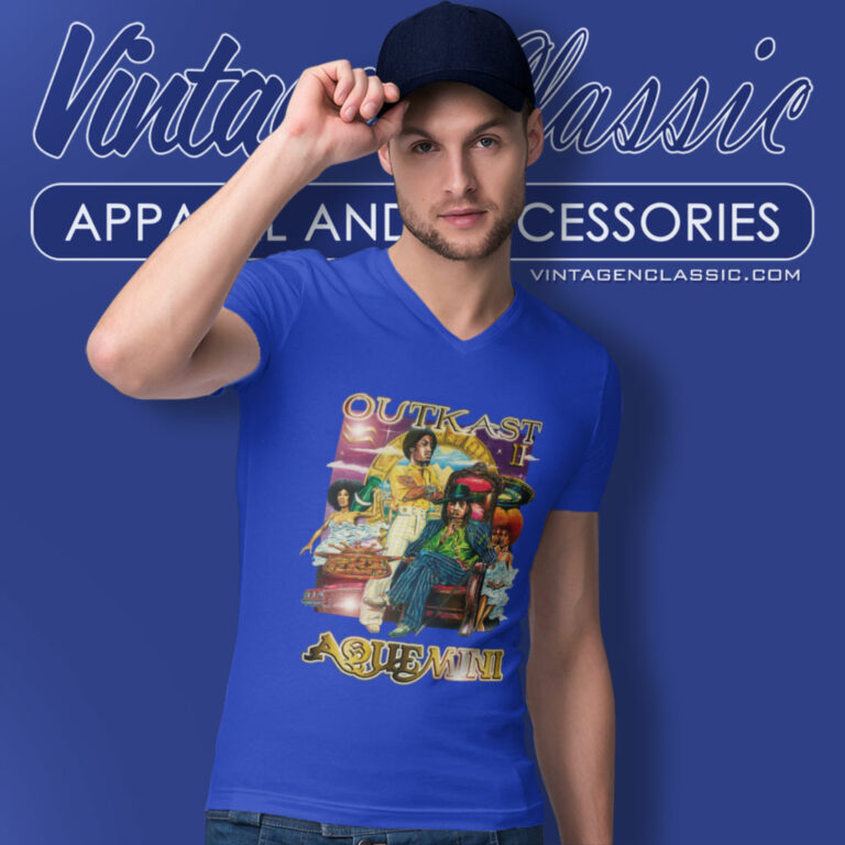 Outkast Aquemini V Neck TShirt Outkast Aquemini V Neck TShirt