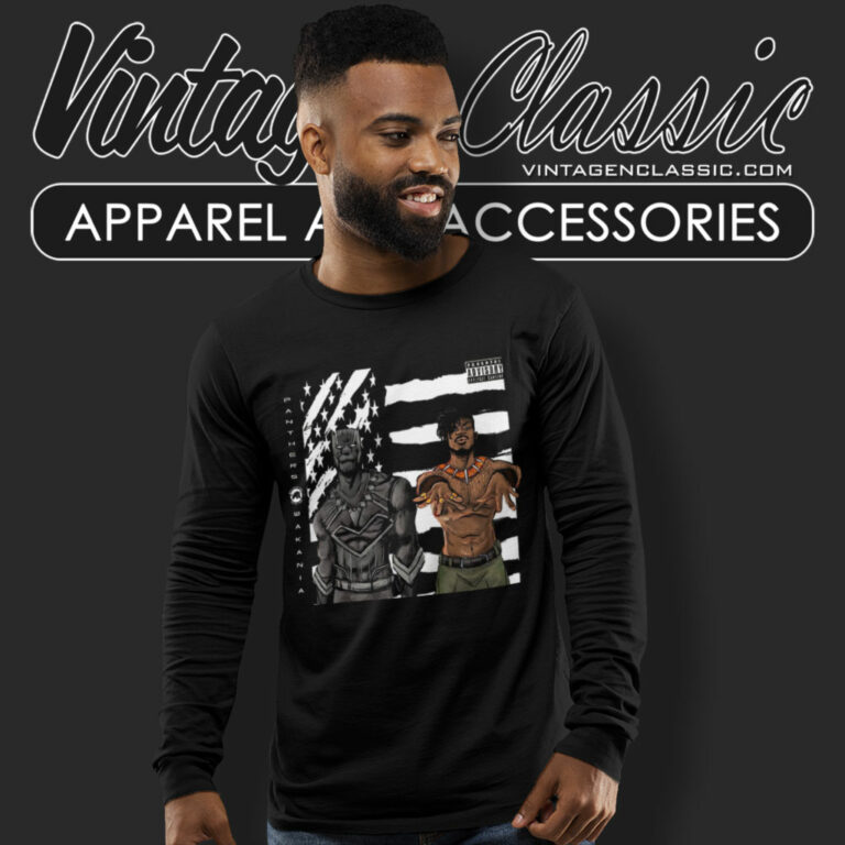 Outkast Stankonia And Black Panther Wakania Long Sleeve Tee 1 Outkast Stankonia And Black Panther Wakania Long Sleeve Tee 1