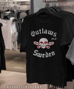Outlaws MC Sweden Store T shirt