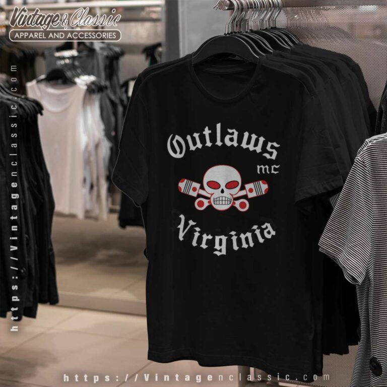 Outlaws MC Virginia Store T shirt Outlaws MC Virginia Store T shirt