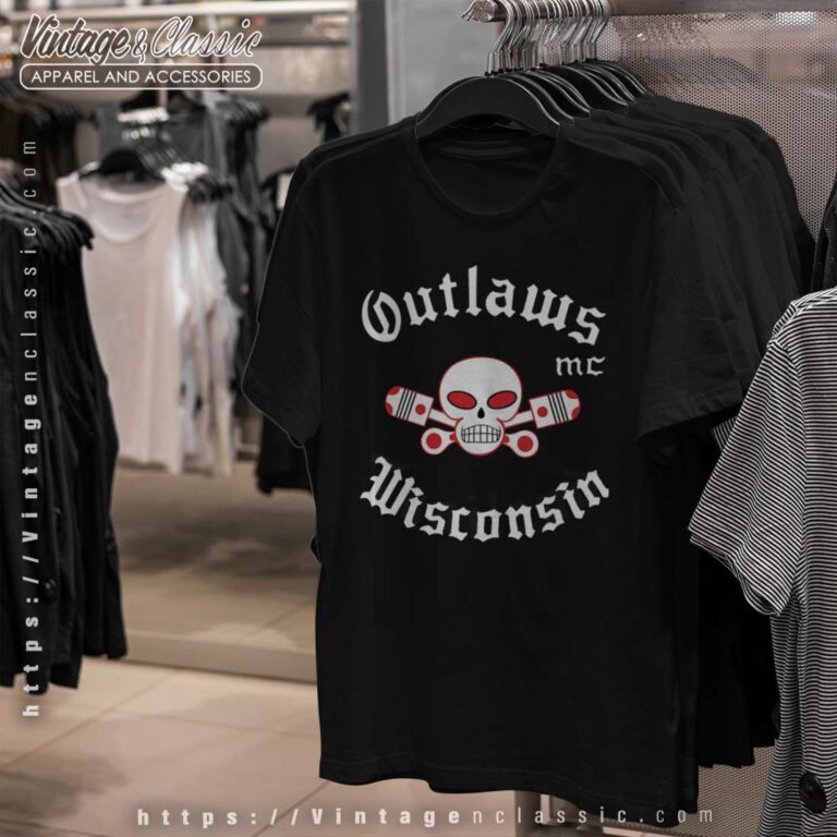Outlaws MC Wisconsin Store T shirt Outlaws MC Wisconsin Store T shirt