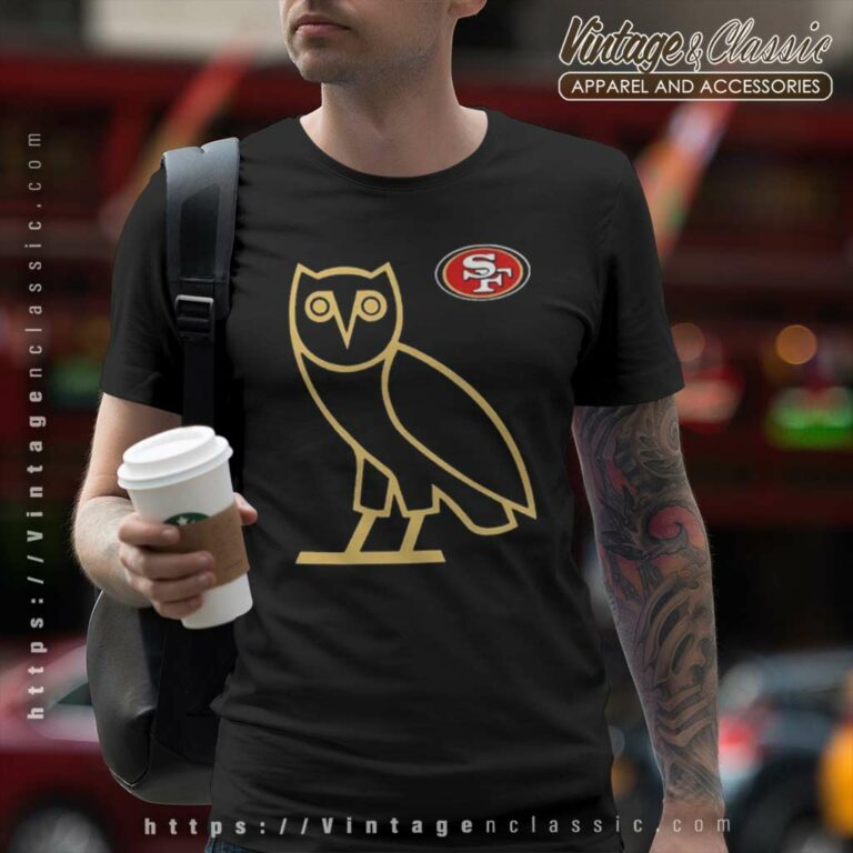 Ovo 49ers Shirt San Francisco Owl Logo T Shirt Ovo 49ers Shirt San Francisco Owl Logo T Shirt