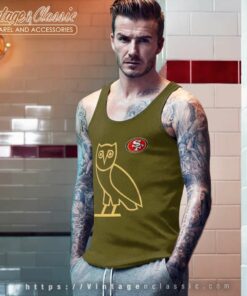 Ovo 49ers Shirt San Francisco Owl Logo Tank Top Racerback