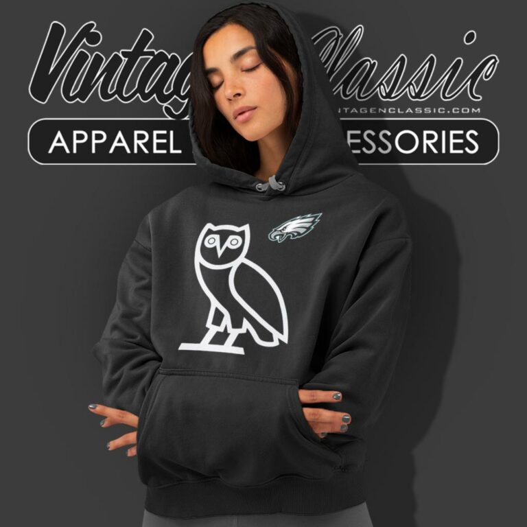 Ovo Midnight Green Philadelphia Eagles Og Owl Hoodie Ovo Midnight Green Philadelphia Eagles Og Owl Hoodie