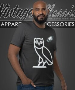 Ovo Midnight Green Philadelphia Eagles Og Owl T Shirt