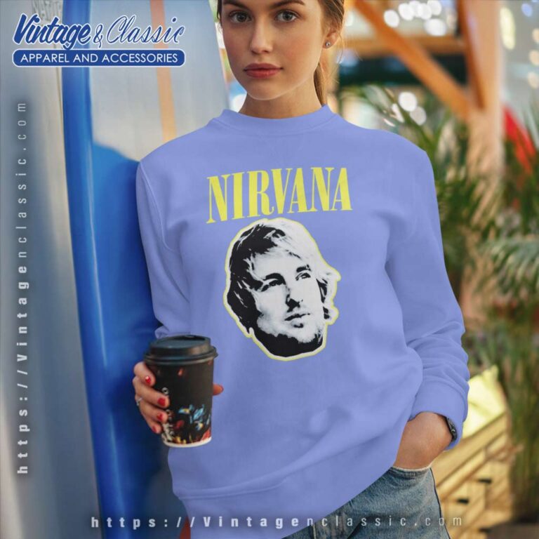 Owen Wilson Nirvana Sweatshirt Owen Wilson Nirvana Sweatshirt
