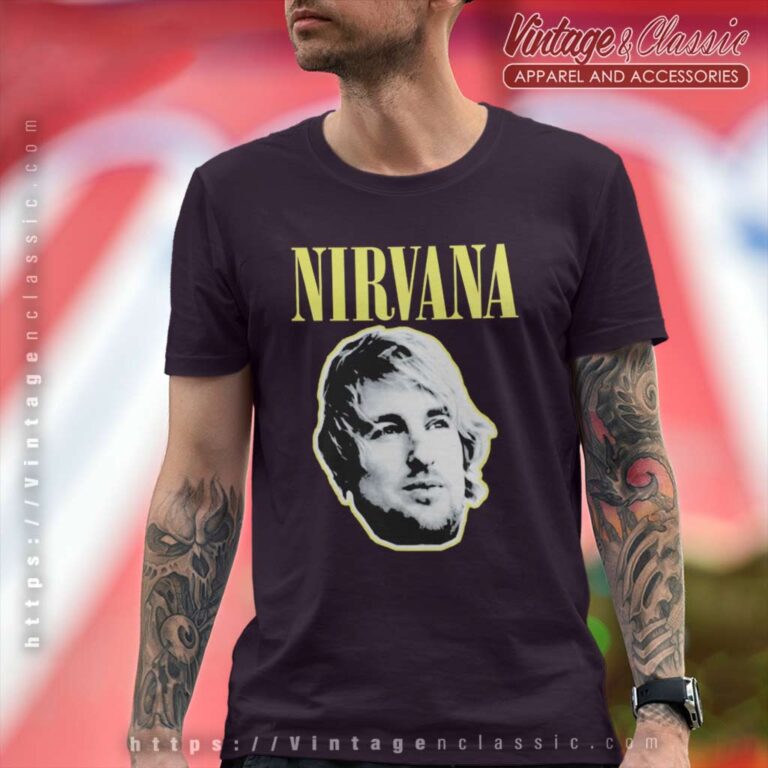 Owen Wilson Nirvana T Shirt Owen Wilson Nirvana T Shirt