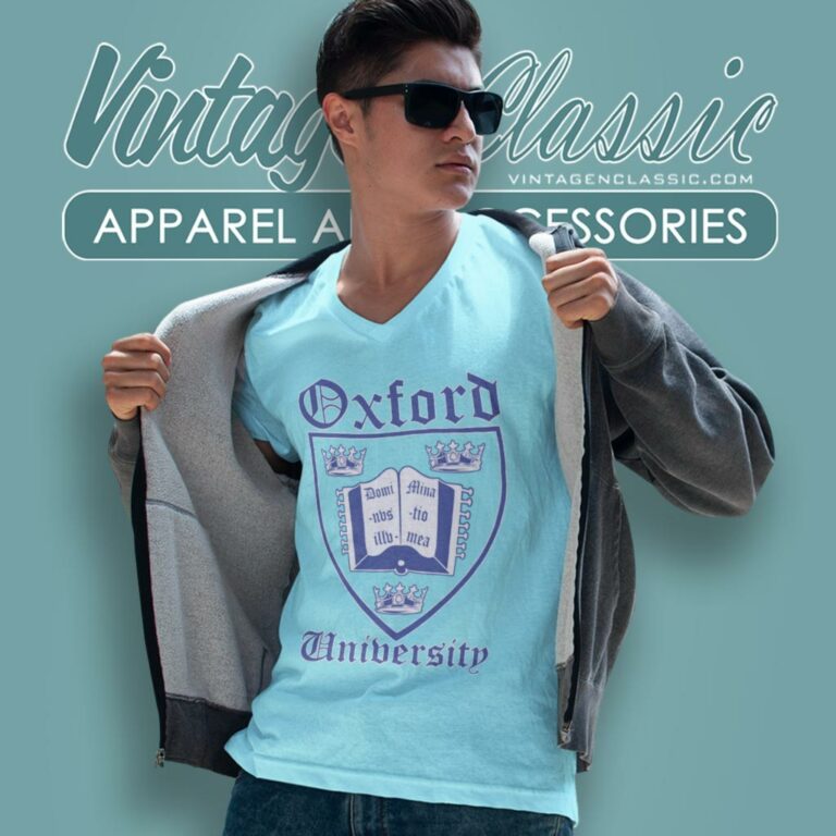 Oxford University V Neck TShirt Oxford University V Neck TShirt