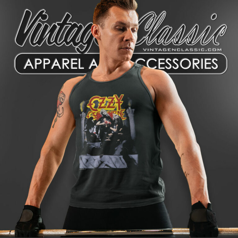 Ozzy Osbourne 1984 Concert Tank Top Racerback Ozzy Osbourne 1984 Concert Tank Top Racerback