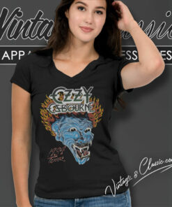 Ozzy Osbourne 1984 Tour V Neck TShirt
