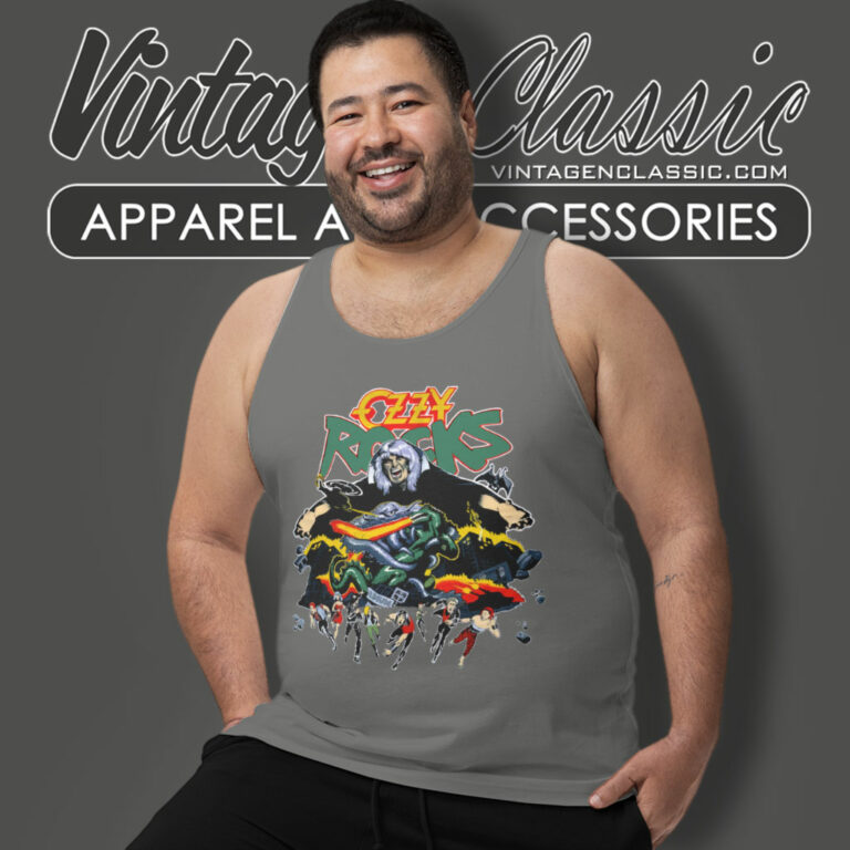 Ozzy Osbourne 1988 Tour Tank Top Racerback Ozzy Osbourne 1988 Tour Tank Top Racerback