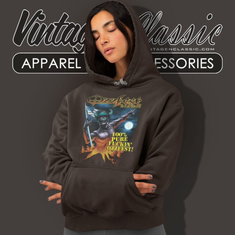 Ozzy Osbourne 2003 Tour Hoodie Ozzy Osbourne 2003 Tour Hoodie