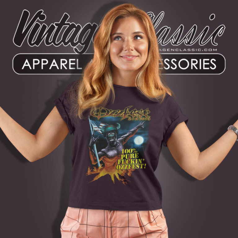 Ozzy Osbourne 2003 Tour Women T Shirt Ozzy Osbourne 2003 Tour Women T Shirt