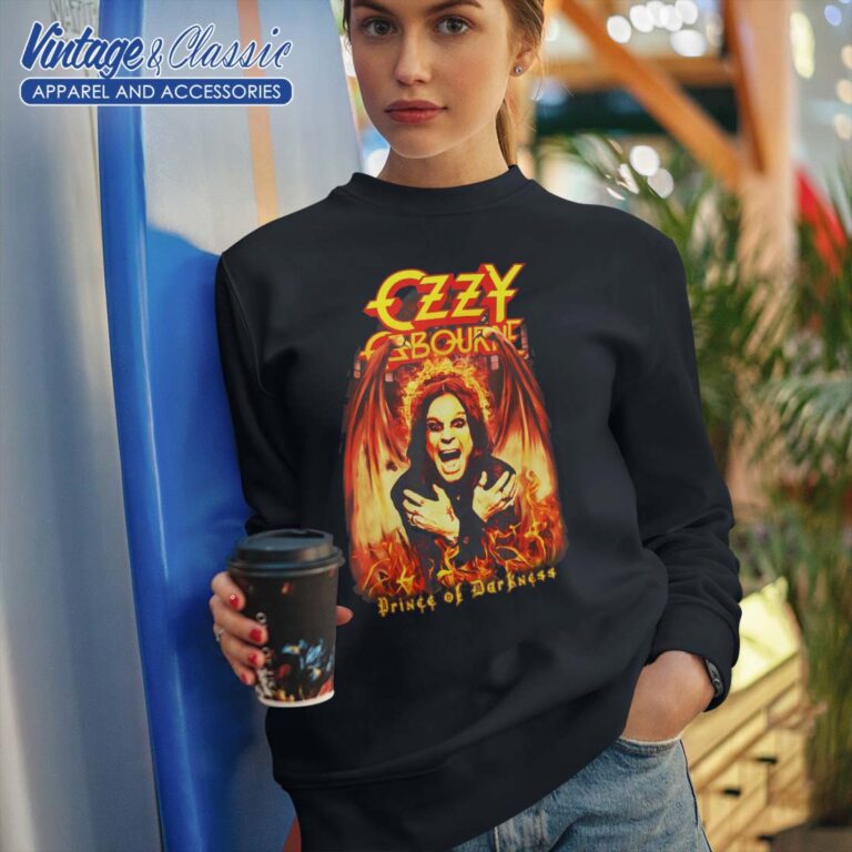 Ozzy Osbourne Demon Wings Sweatshirt Ozzy Osbourne Demon Wings Sweatshirt