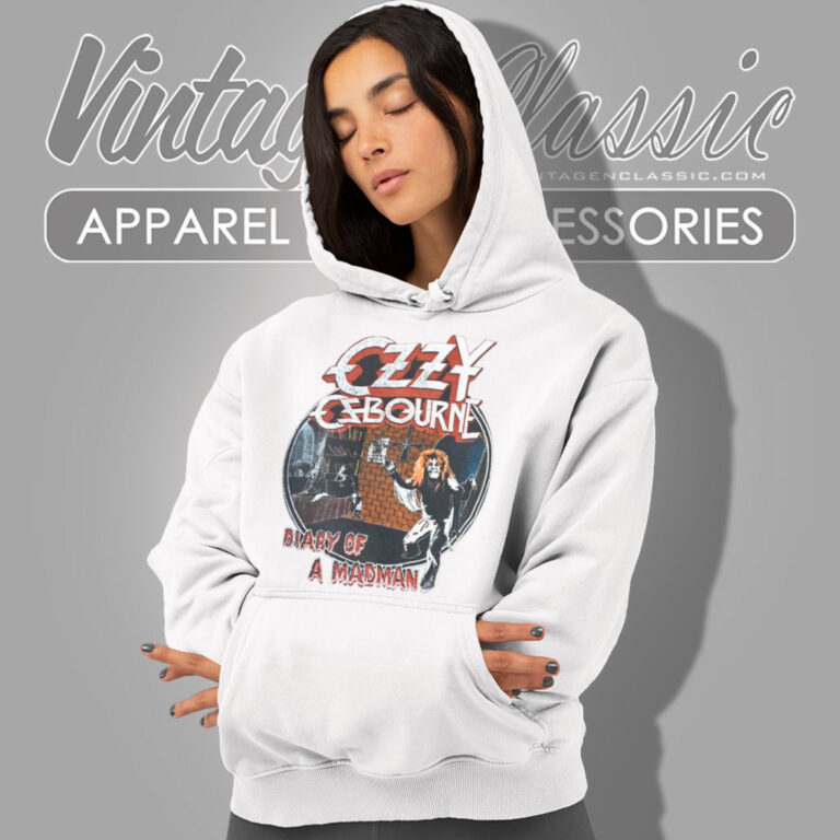 Ozzy Osbourne Diary Of A Madman Hoodie Ozzy Osbourne Diary Of A Madman Hoodie