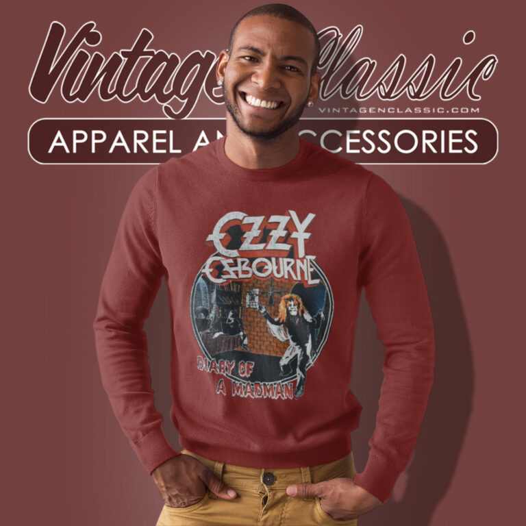 Ozzy Osbourne Diary Of A Madman Sweatshirt Ozzy Osbourne Diary Of A Madman Sweatshirt