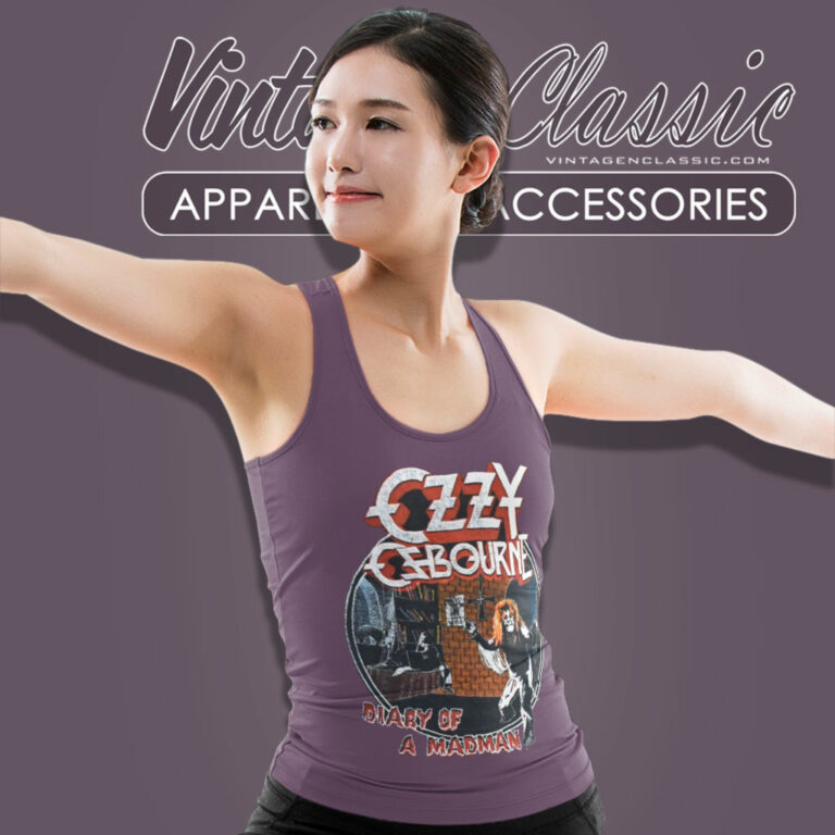 Ozzy Osbourne Diary Of A Madman Tank Top Racerback Ozzy Osbourne Diary Of A Madman Tank Top Racerback