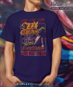 Ozzy Osbourne Diary Tour Des Moines Iowa Tshirt