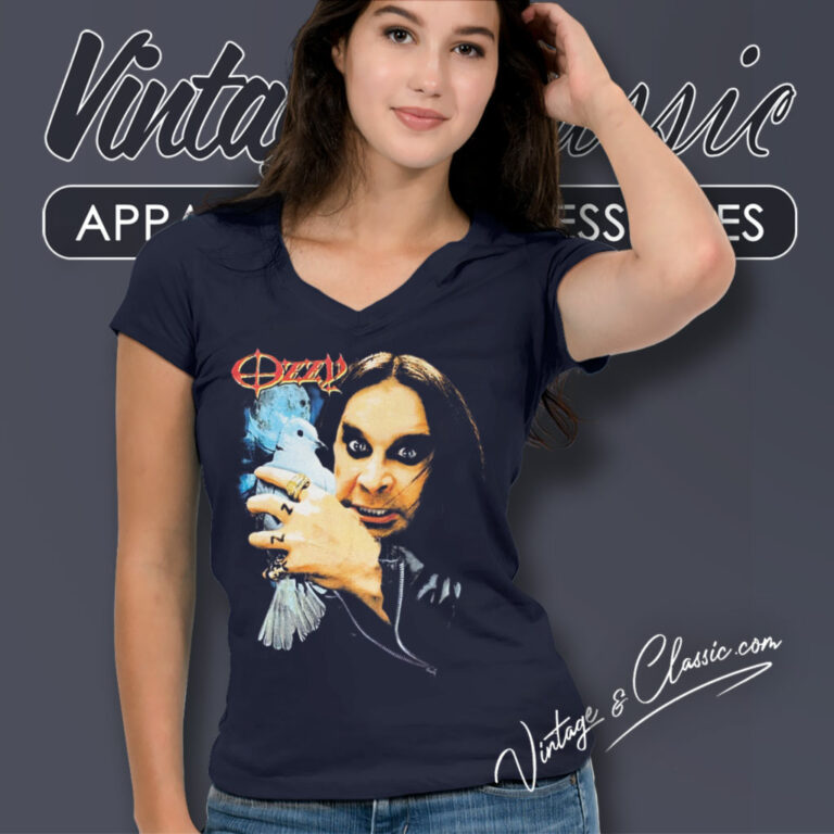 Ozzy Osbourne Dove V Neck TShirt Ozzy Osbourne Dove V Neck TShirt