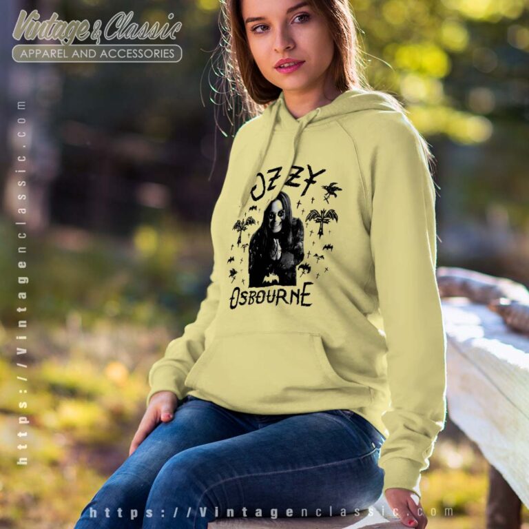 Ozzy Osbourne Flying Cross Women Hoodie Ozzy Osbourne Flying Cross Women Hoodie