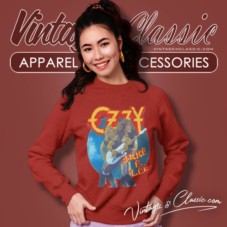 Ozzy Osbourne Jake E Lee Sweatshirt Ozzy Osbourne Jake E Lee Sweatshirt