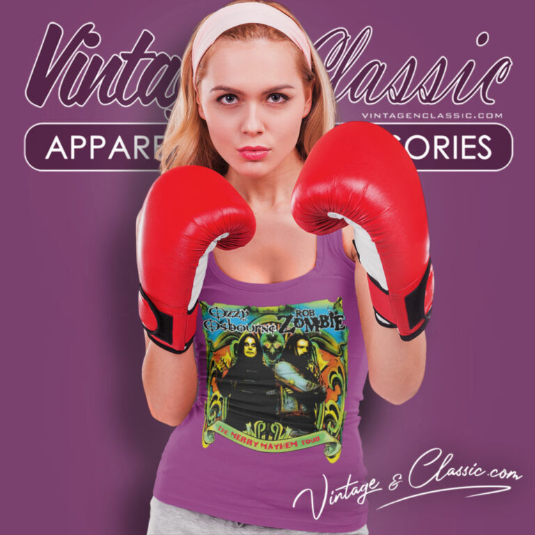 Ozzy Osbourne Merry Mayhem Tour Tank Top Racerback Ozzy Osbourne Merry Mayhem Tour Tank Top Racerback