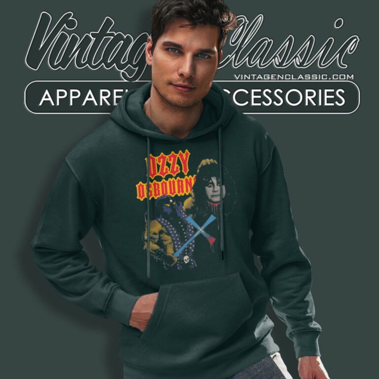 Ozzy Osbourne Mint 1982 Tour Ozzy Osbourne Mint 1982 Tour Hoodie Ozzy Osbourne Mint 1982 Tour Ozzy Osbourne Mint 1982 Tour Hoodie
