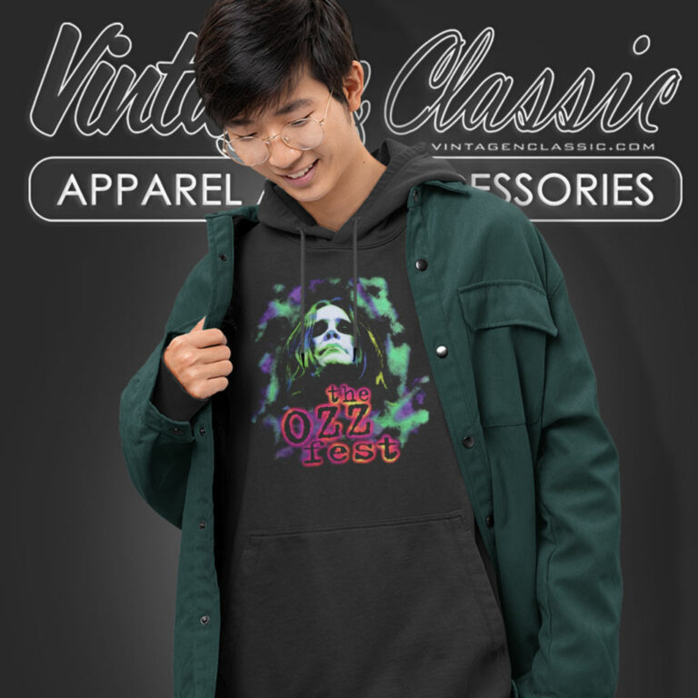 Ozzy Osbourne Ozzfest Tour Hoodie Ozzy Osbourne Ozzfest Tour Hoodie
