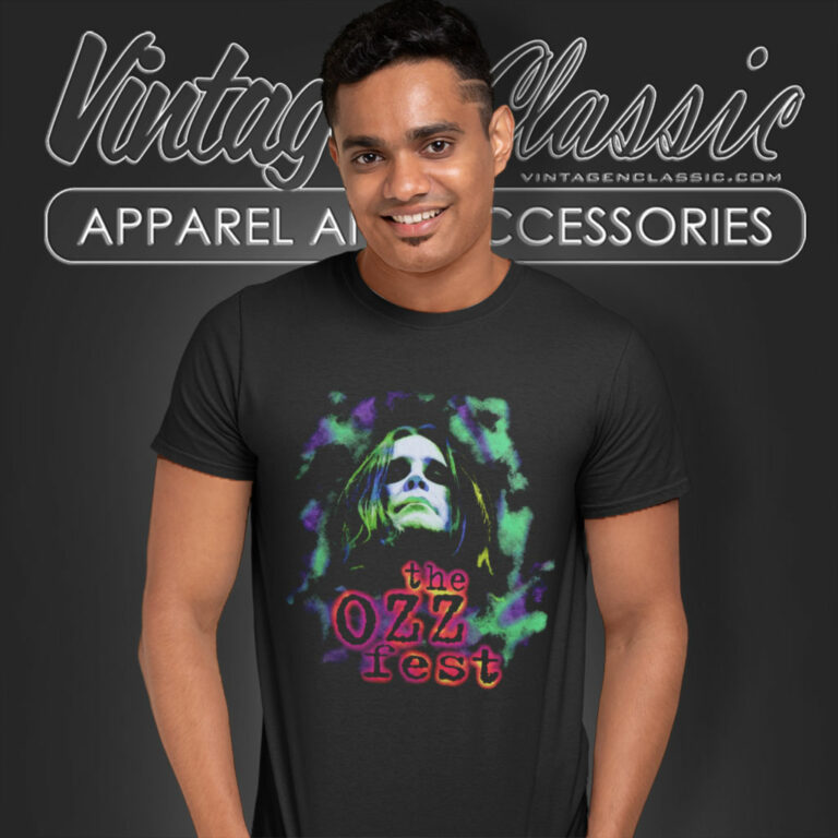 Ozzy Osbourne Ozzfest Tour T Shirt Ozzy Osbourne Ozzfest Tour T Shirt
