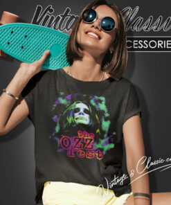 Ozzy Osbourne Ozzfest Tour Women T Shirt