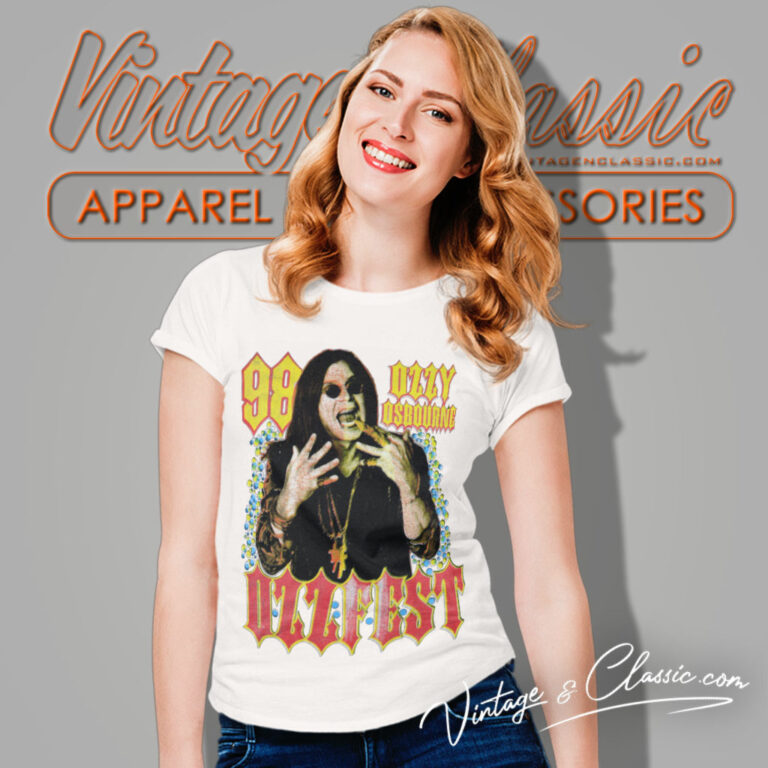 Ozzy Osbourne Ozzfest Women T Shirt Ozzy Osbourne Ozzfest Women T Shirt