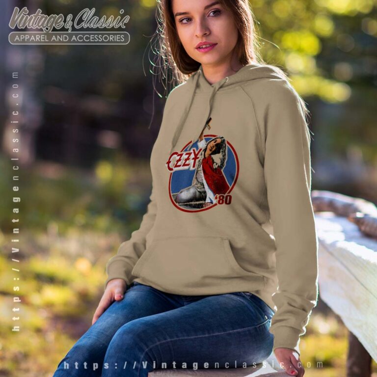 Ozzy Osbourne Ozzy 80 Women Hoodie Ozzy Osbourne Ozzy 80 Women Hoodie