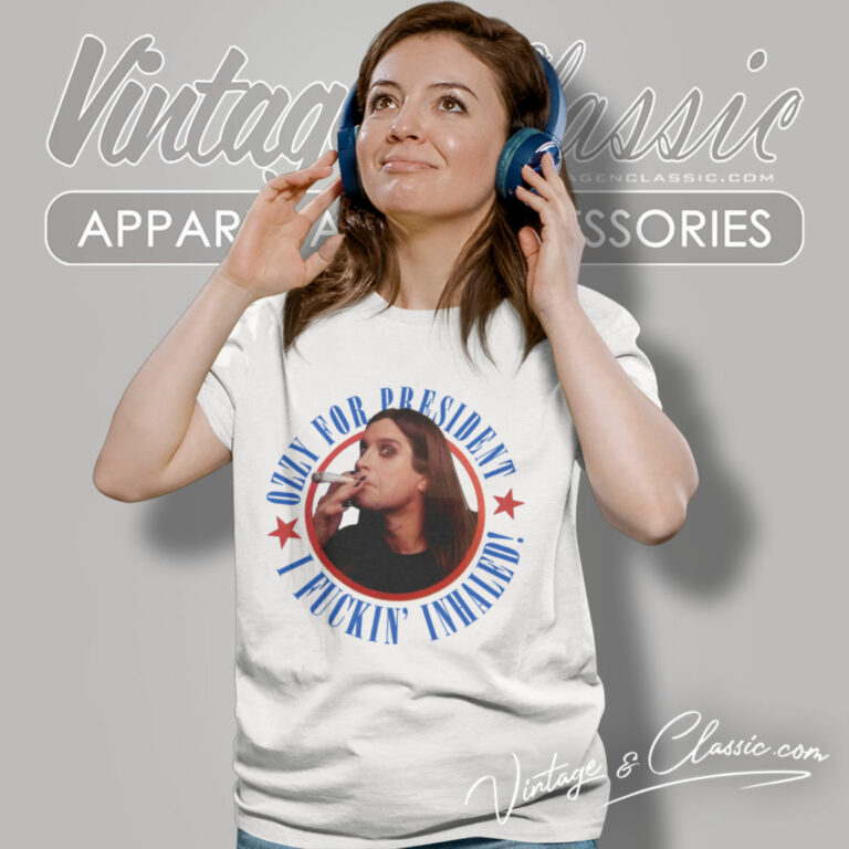 Ozzy Osbourne Ozzy For President Women T Shirt Ozzy Osbourne Ozzy For President Women T Shirt