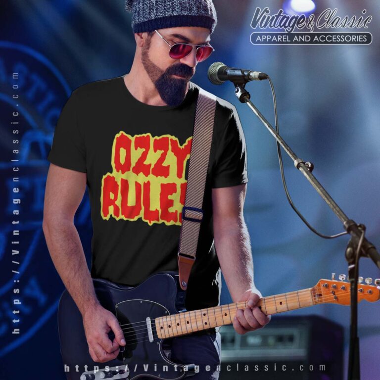 Ozzy Osbourne Ozzy Rules Shirt Ozzy Osbourne Ozzy Rules Shirt