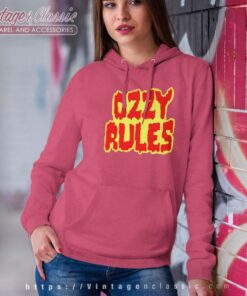 Ozzy Osbourne Ozzy Rules Shirt 5 Ozzy Osbourne Ozzy Rules Women Hoodie