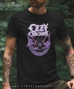 Ozzy Osbourne Pastel Bat Shirt