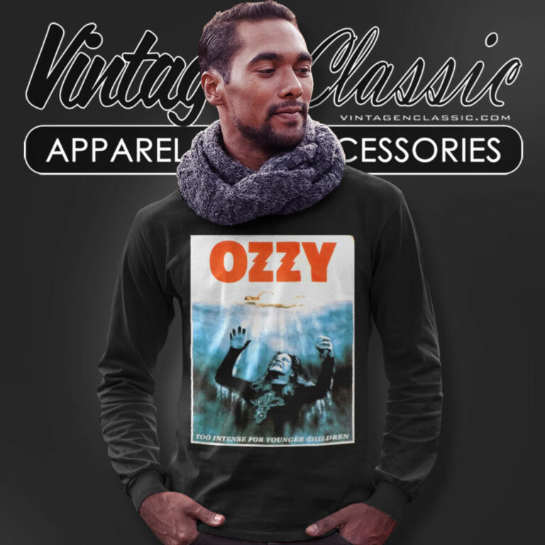 Ozzy Osbourne Poster Long Sleeve Tee Ozzy Osbourne Poster Long Sleeve Tee