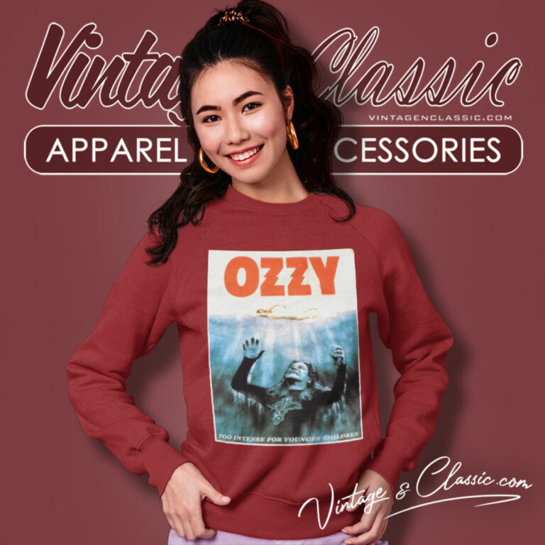 Ozzy Osbourne Poster Sweatshirt Ozzy Osbourne Poster Sweatshirt