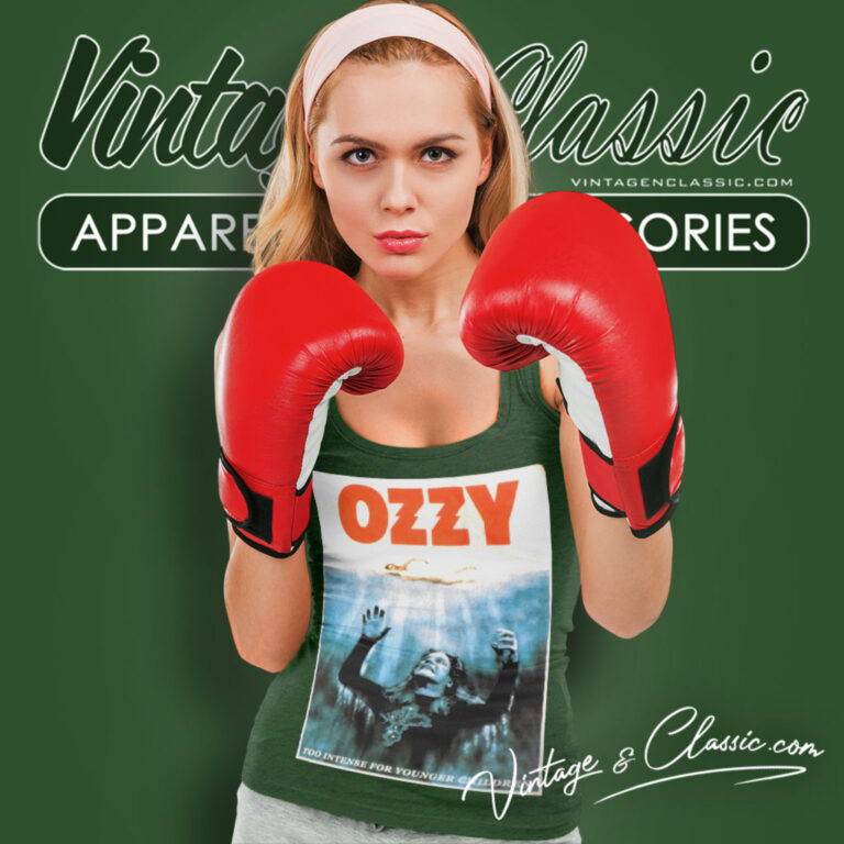 Ozzy Osbourne Poster Tank Top Racerback Ozzy Osbourne Poster Tank Top Racerback