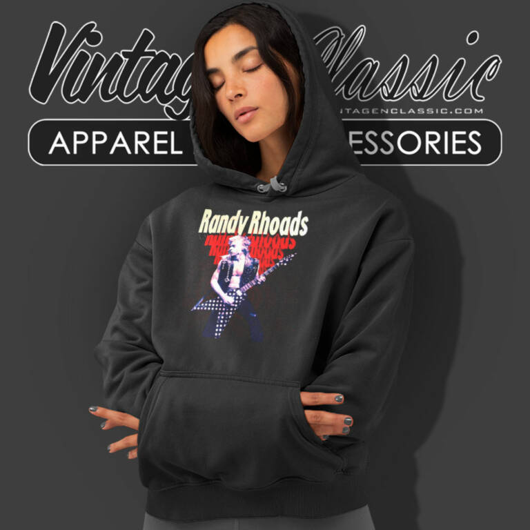 Ozzy Osbourne Randy Rhoads Hoodie Ozzy Osbourne Randy Rhoads Hoodie