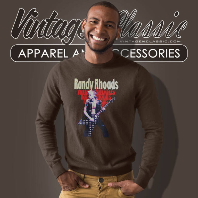 Ozzy Osbourne Randy Rhoads Sweatshirt Ozzy Osbourne Randy Rhoads Sweatshirt