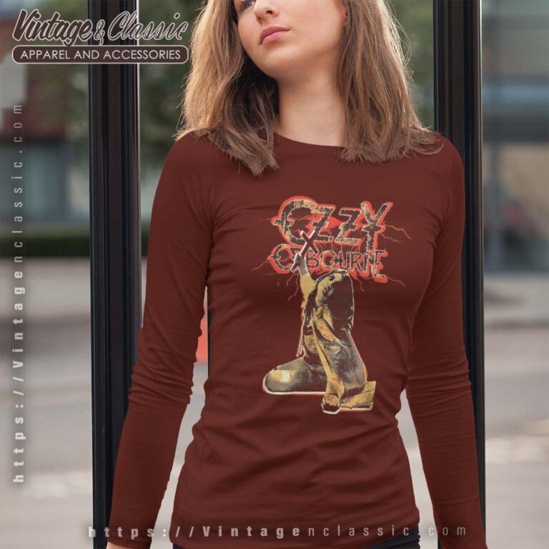 Ozzy Osbourne Red Lightning Longsleeves Ozzy Osbourne Red Lightning Longsleeves