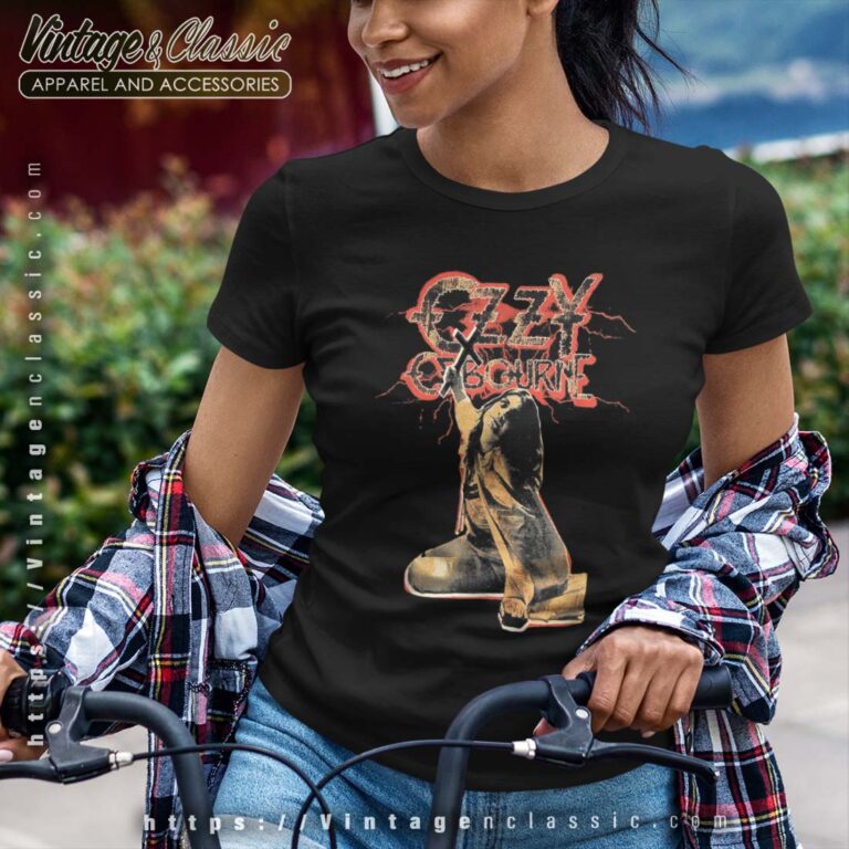 Ozzy Osbourne Red Lightning Shirt Ozzy Osbourne Red Lightning Shirt