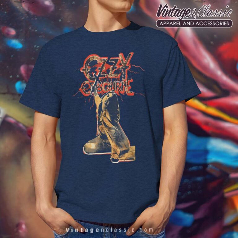 Ozzy Osbourne Red Lightning Tshirt Ozzy Osbourne Red Lightning Tshirt