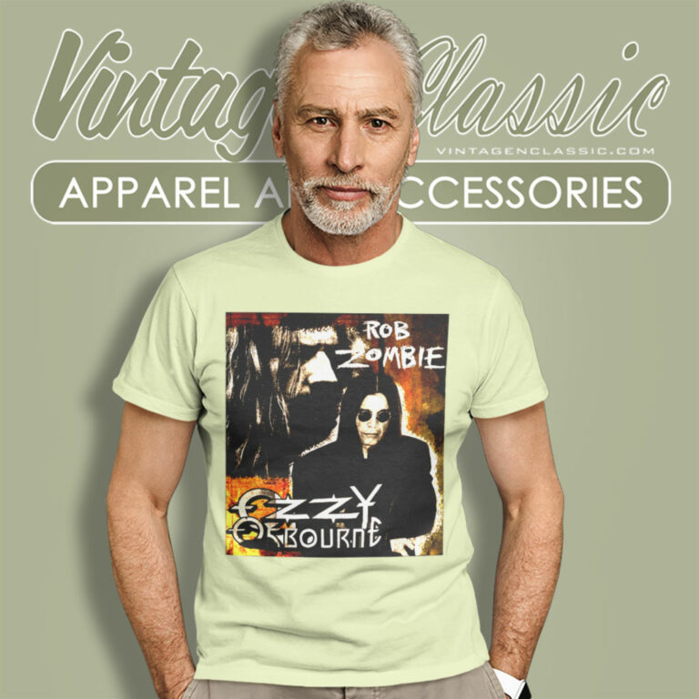Ozzy Osbourne Rob Zombie Concert T Shirt Ozzy Osbourne Rob Zombie Concert T Shirt