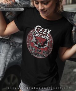 Ozzy Osbourne Rock Roll Madman Tshirt